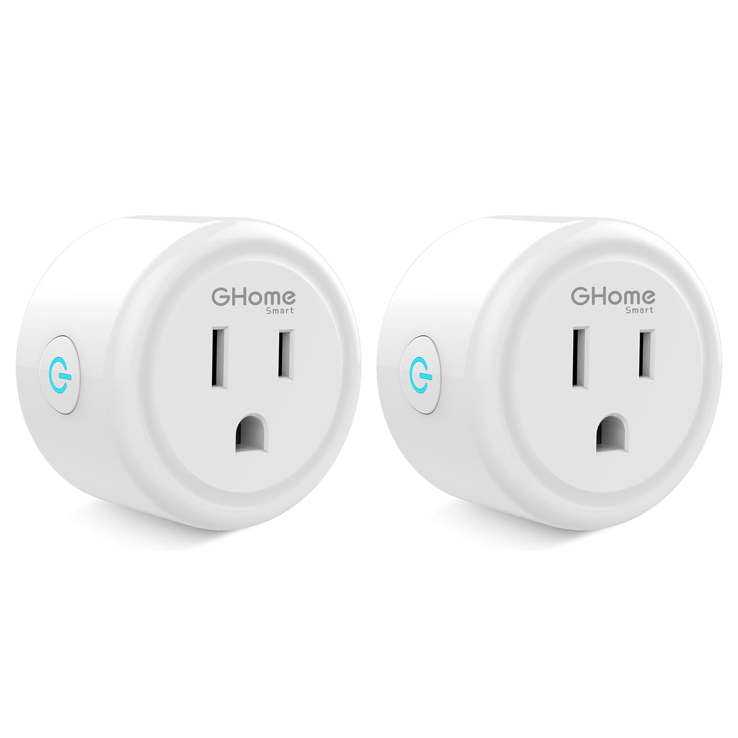 GHome Smart Mini Plug Compatible with Alexa and Google Home, WiFi Outlet Socket...