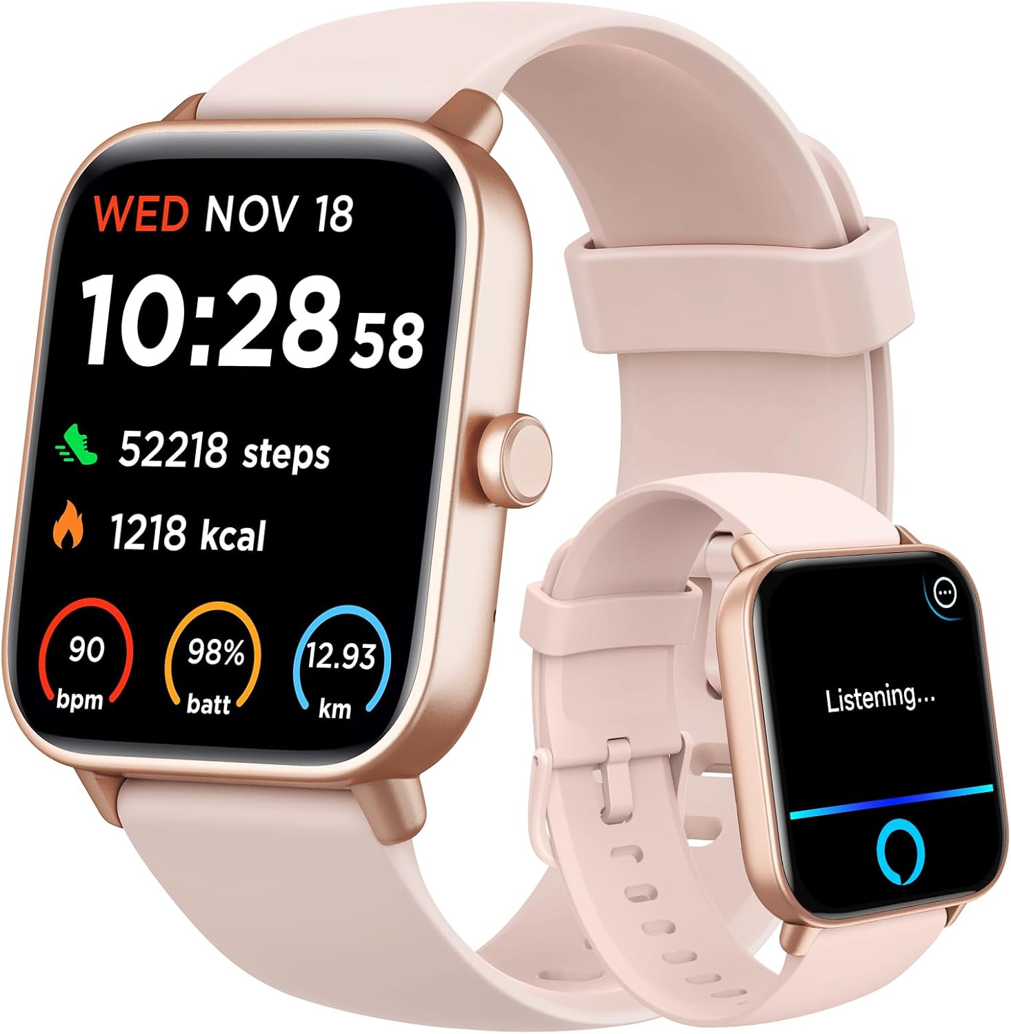 Smart Watch for Women (Alexa Built-in & Bluetooth Call), 1.8" Smartwatch with Sp...