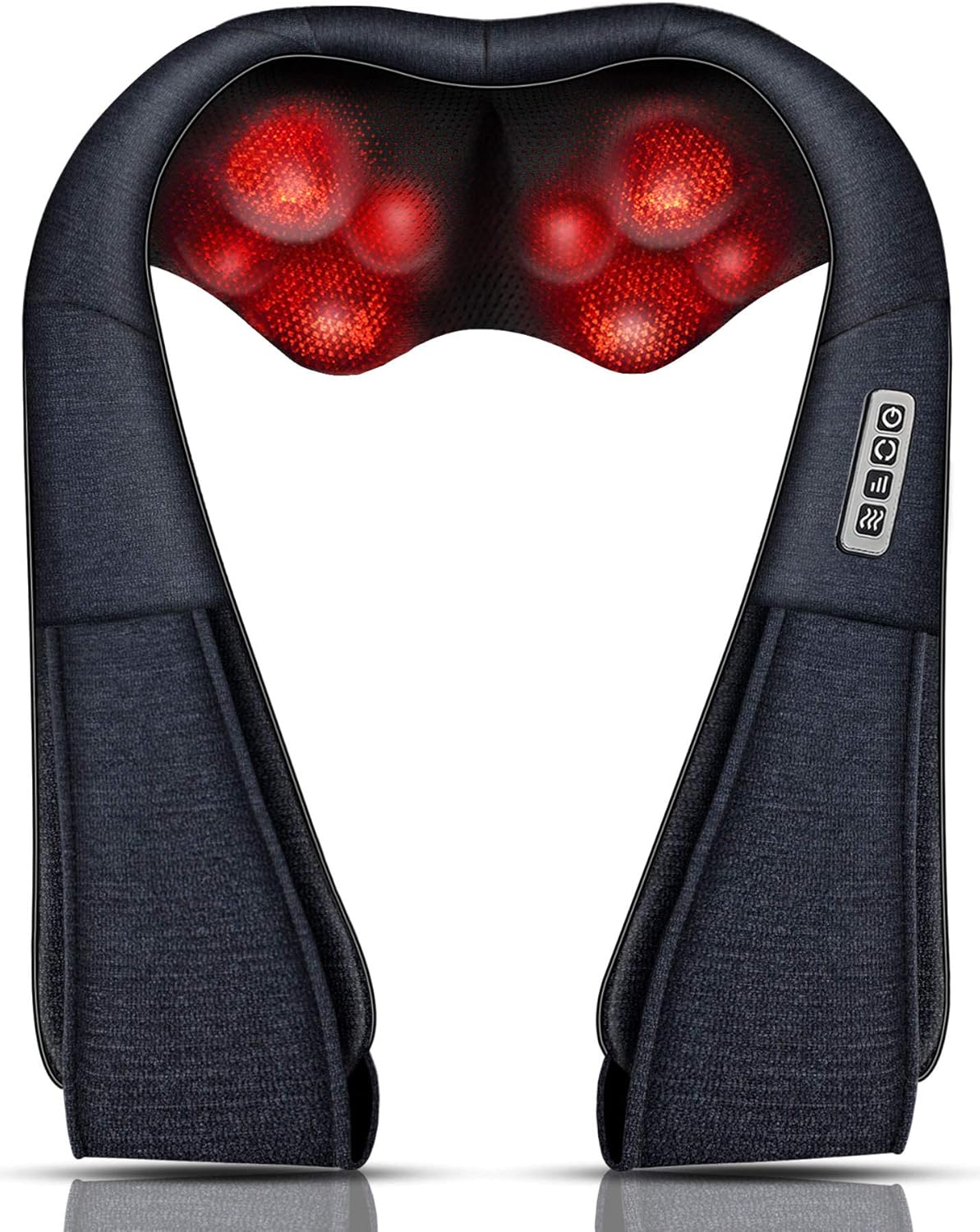 Mo Cuishle Neck Massager, Back Massager with Heat, Shiatsu Shoulder Massager for...
