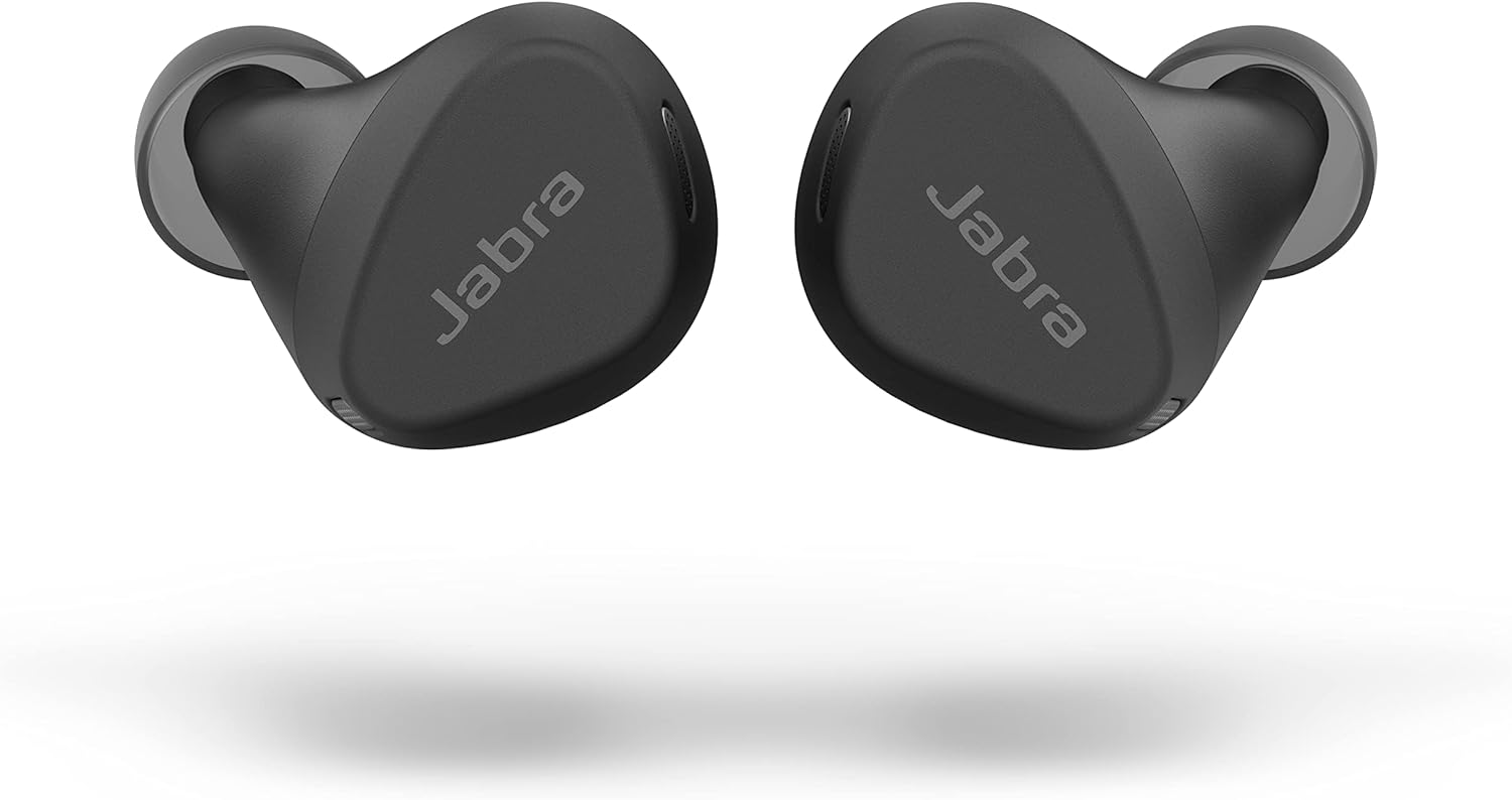 Jabra Elite 4 Active in-Ear Bluetooth Earbuds – True Wireless Earbuds with Secur...