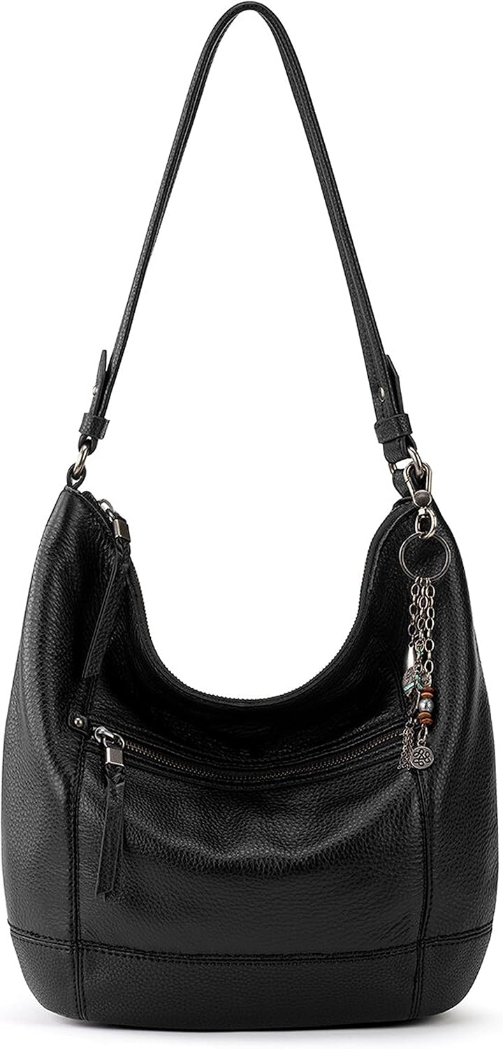 The Sak Sequoia Hobo Bag - Premium Large Leather Women's Handbag for Everyday &...