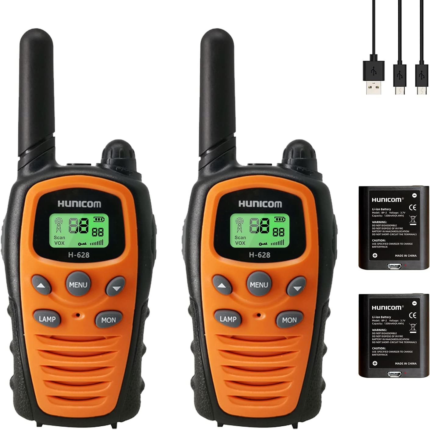 Walkie Talkies Rechargeable for Adults, Long Range PMR Two Way Radios Walky Talk...