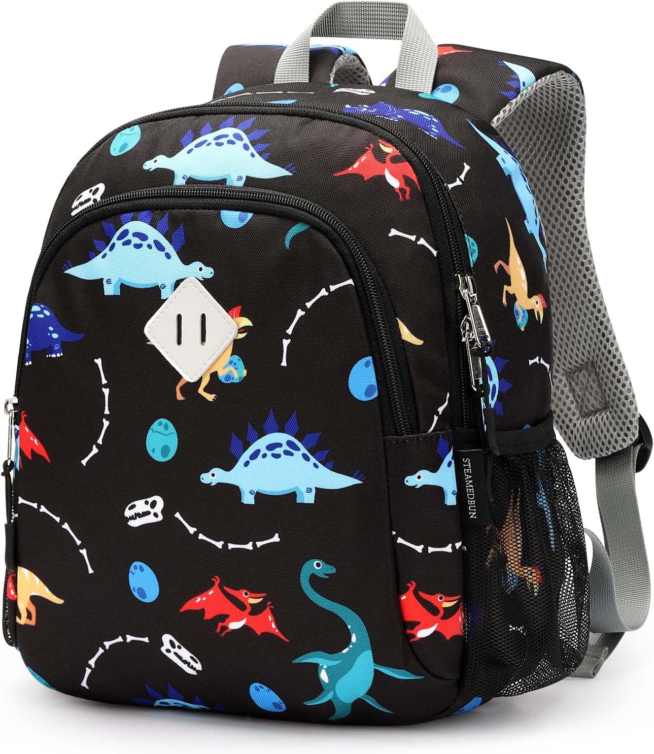 STEAMEDBUN Toddler Backpack for Boys 2-4: Dinosaur Backpack - Preschool Kinderga...
