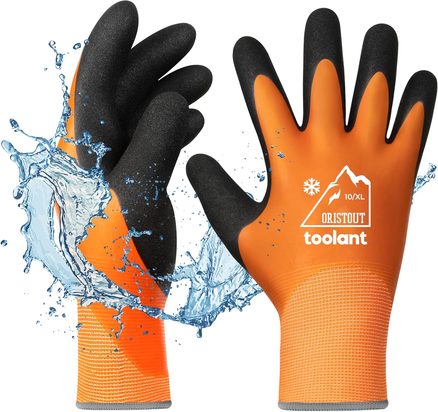 Waterproof Winter Gloves, Thermal Work Gloves for Cold Weather, Touchscreen, Sup...