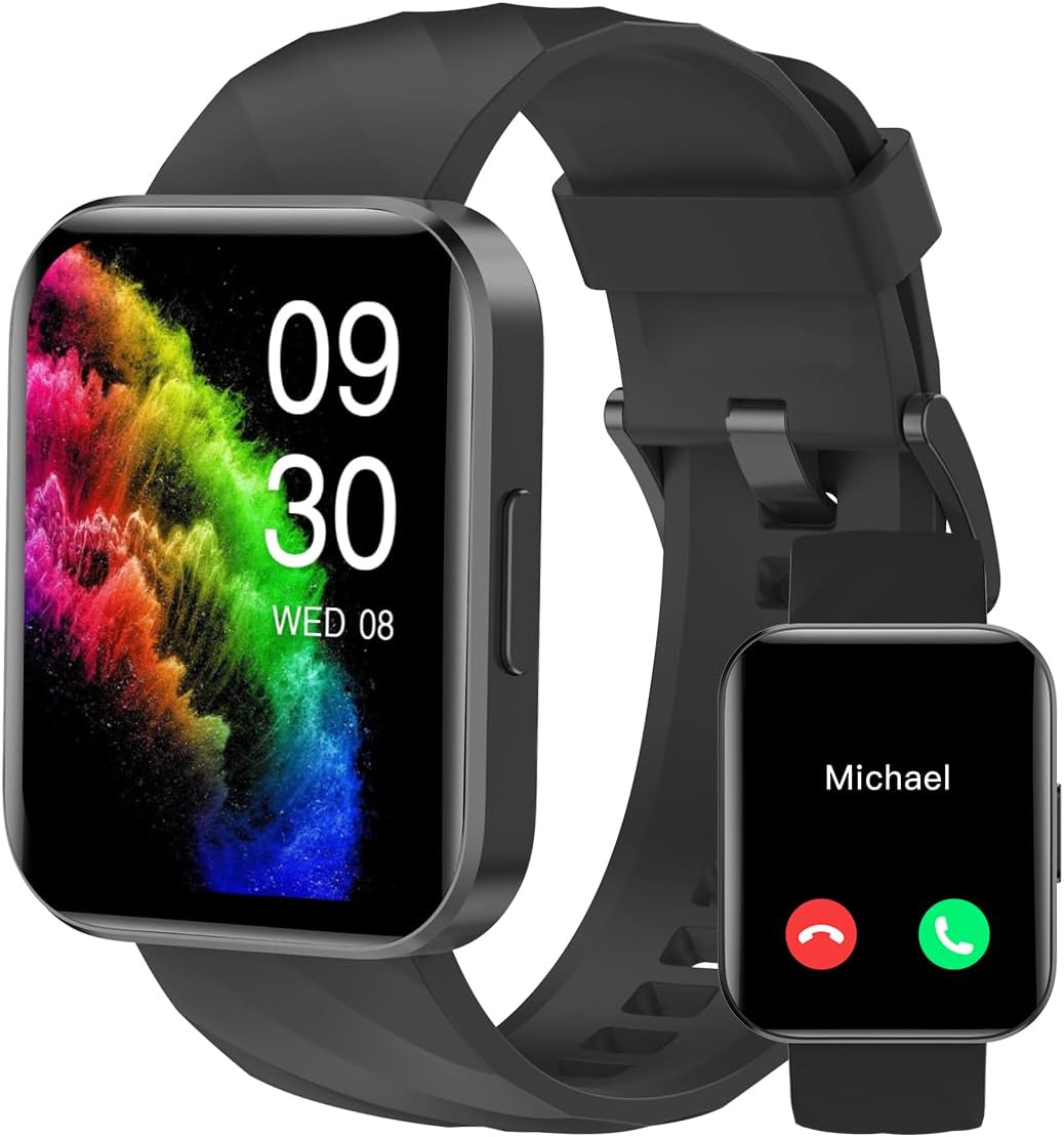 RUIMEN Smart Watches for Men Women (Answer/Make Calls) Compatible with iPhone/An...