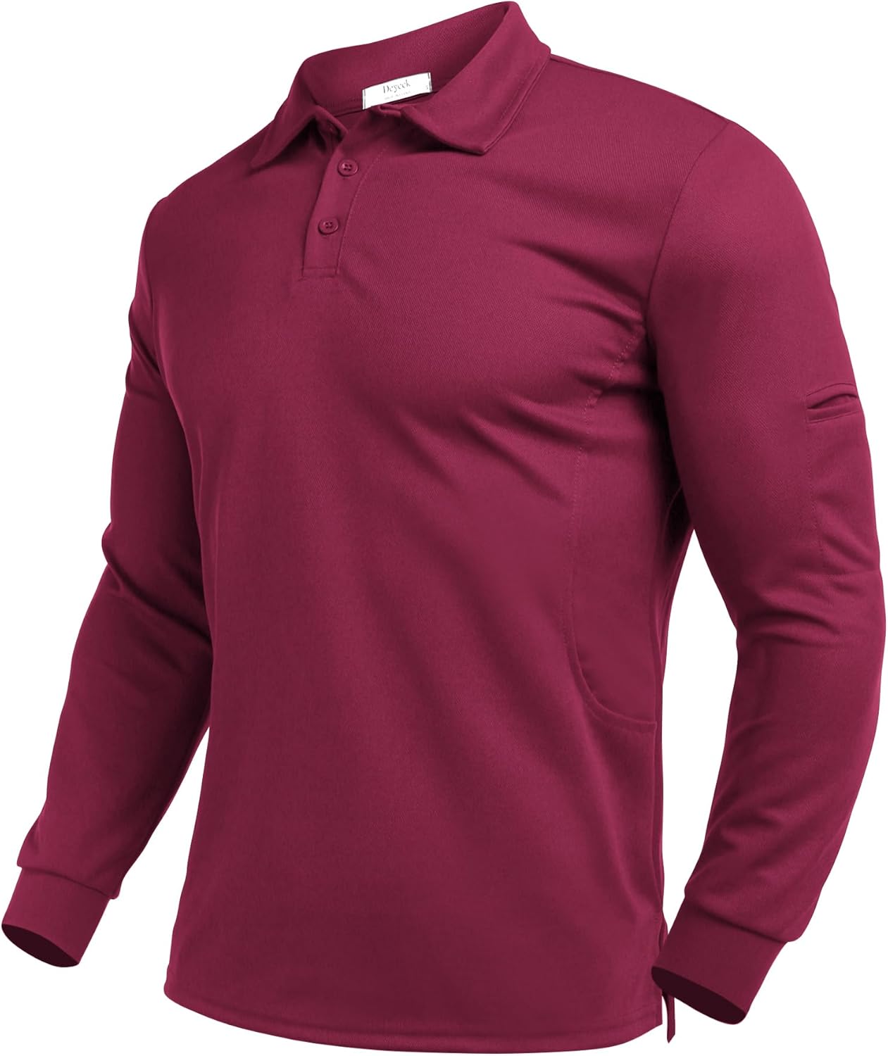 Deyeek Men's Polo Shirts Long Sleeve Golf Polo Shirts for Men Quick Dry UPF 50+...
