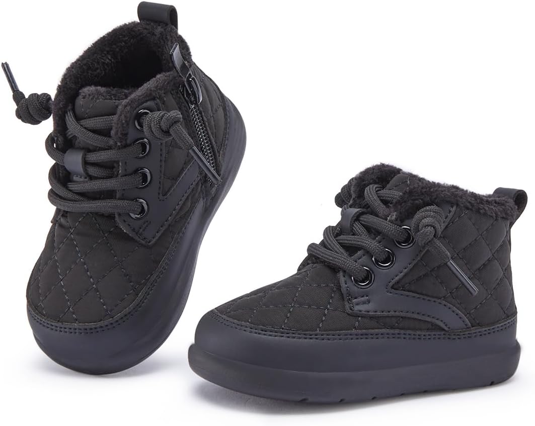 BMCiTYBM Baby Boy Girl Snow Boots Waterproof Winter Warm Booties Nonslip Lightwe...