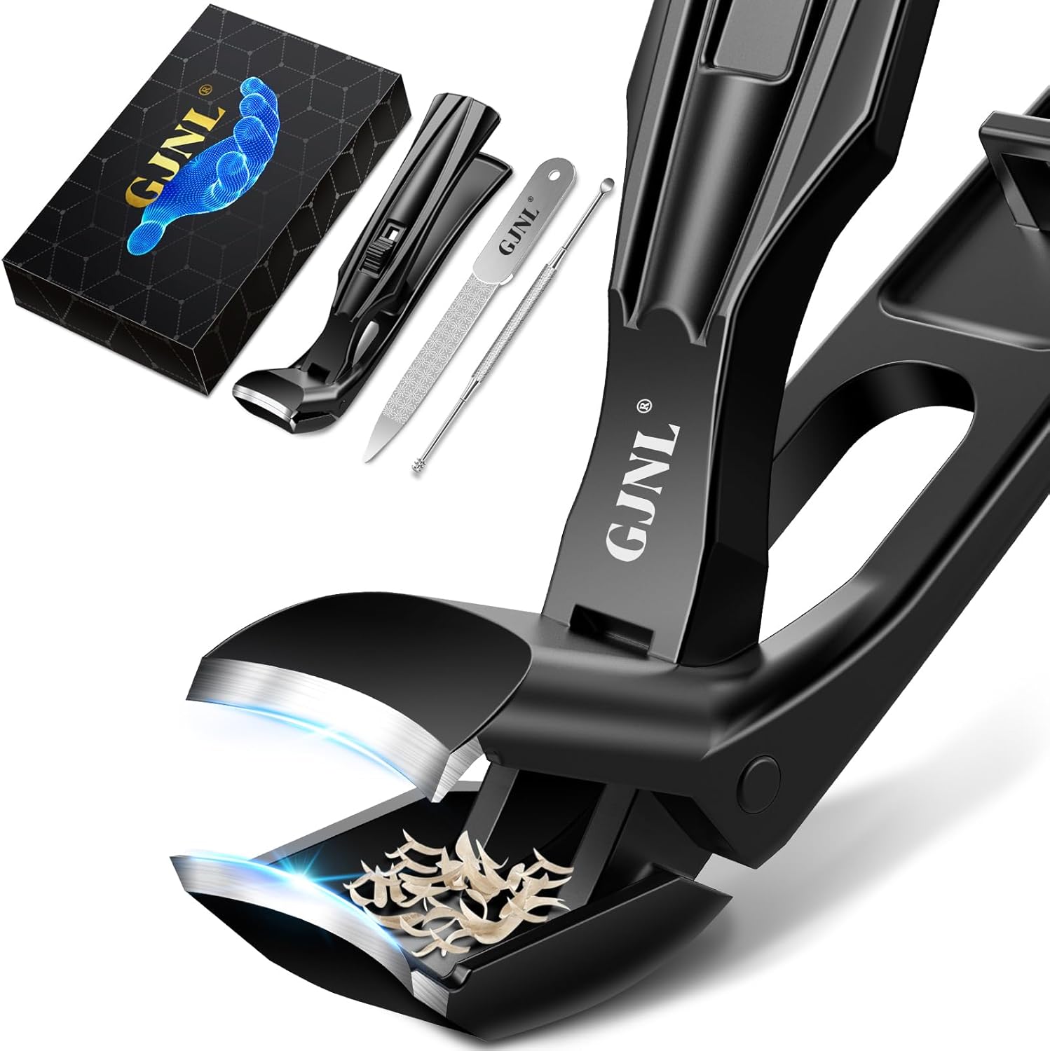 Angled Head Nail Clippers - Christmas Stocking Fillers Gifts for Men Women Toena...