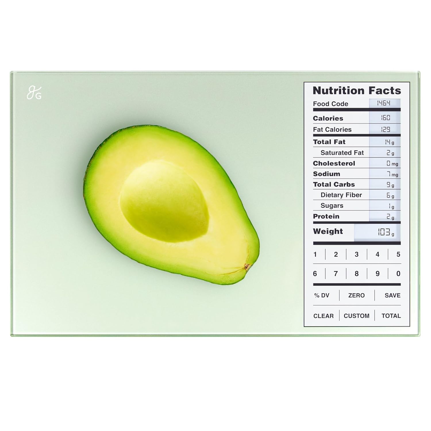 Nutrition Scale by Greater Goods, Food Grade Glass, Calorie Counting Scale, Meal...