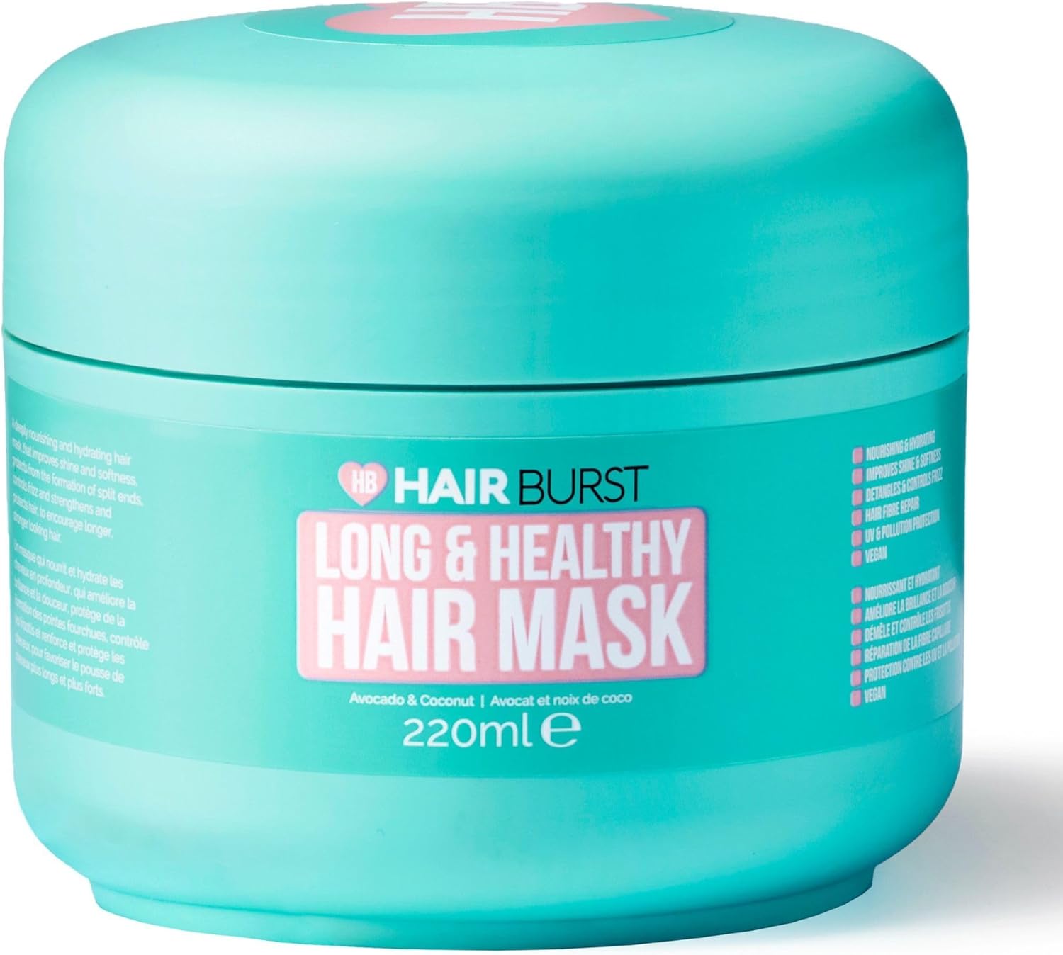 HAIR BURST Thickening Hair Mask with Black Oat Extract & Avocado Oil - Hydrating...