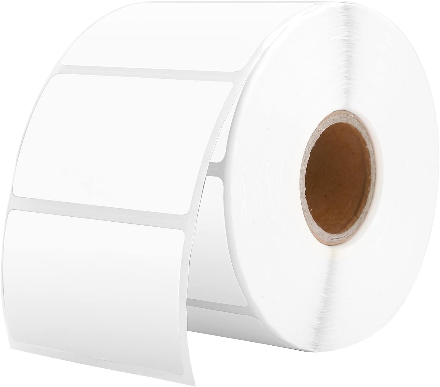 MUNBYN 2.25"x1.25" Direct Thermal Labels, White Thermal Printer Labels for Barco...