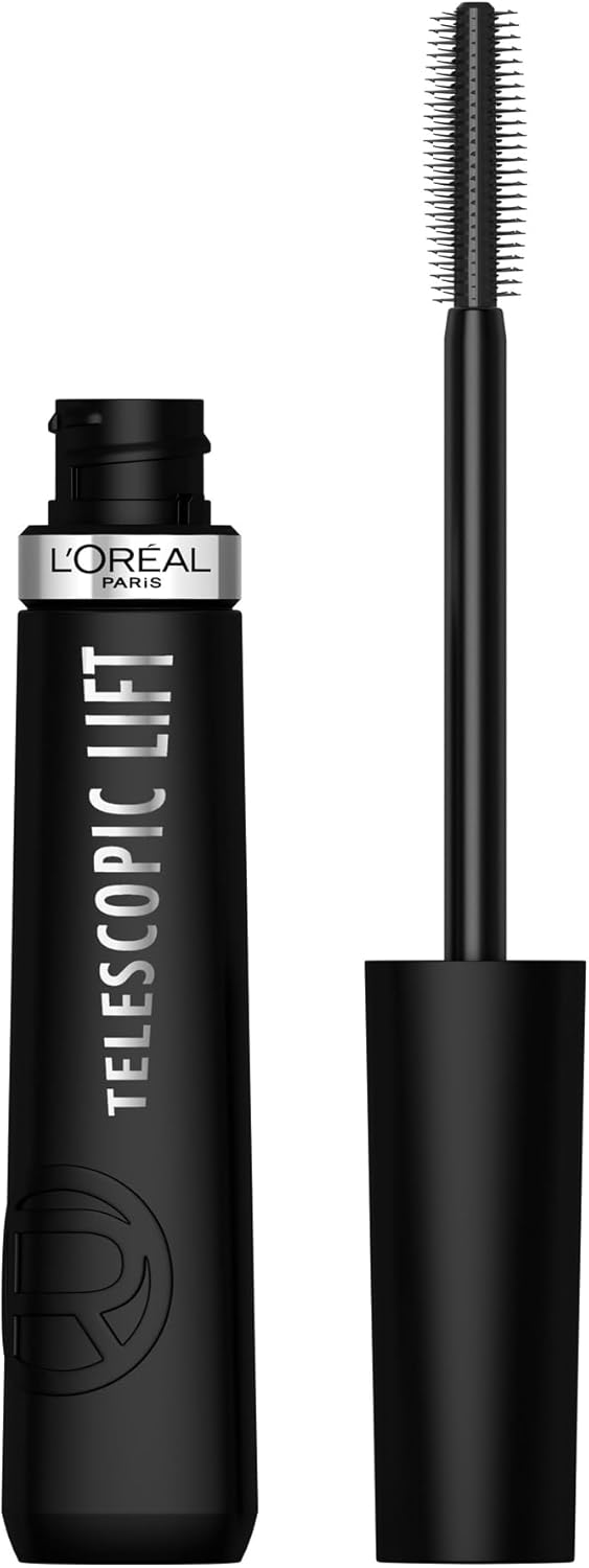 L'Oréal Paris Telescopic Mascara, Long-Lasting 36H Lift, Visible Lash Length Up...
