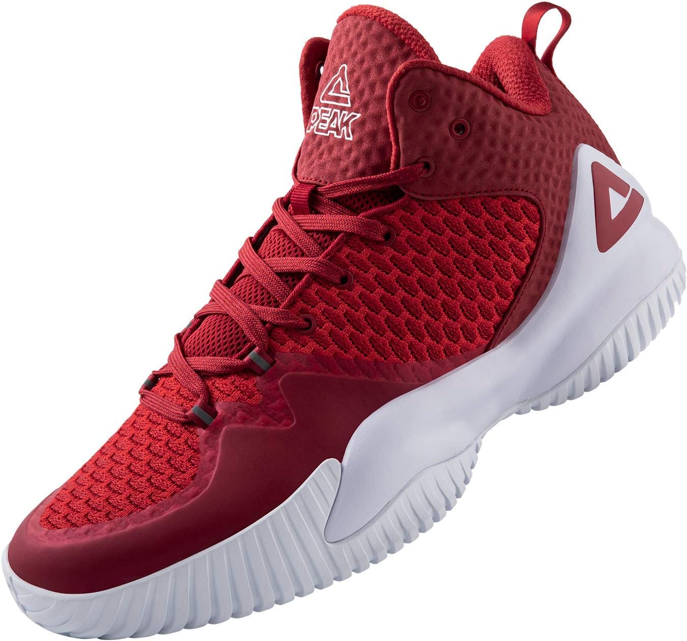 PEAK High Top Mens Basketball Shoes Streetball Master Breathable Non Slip Outdoo...