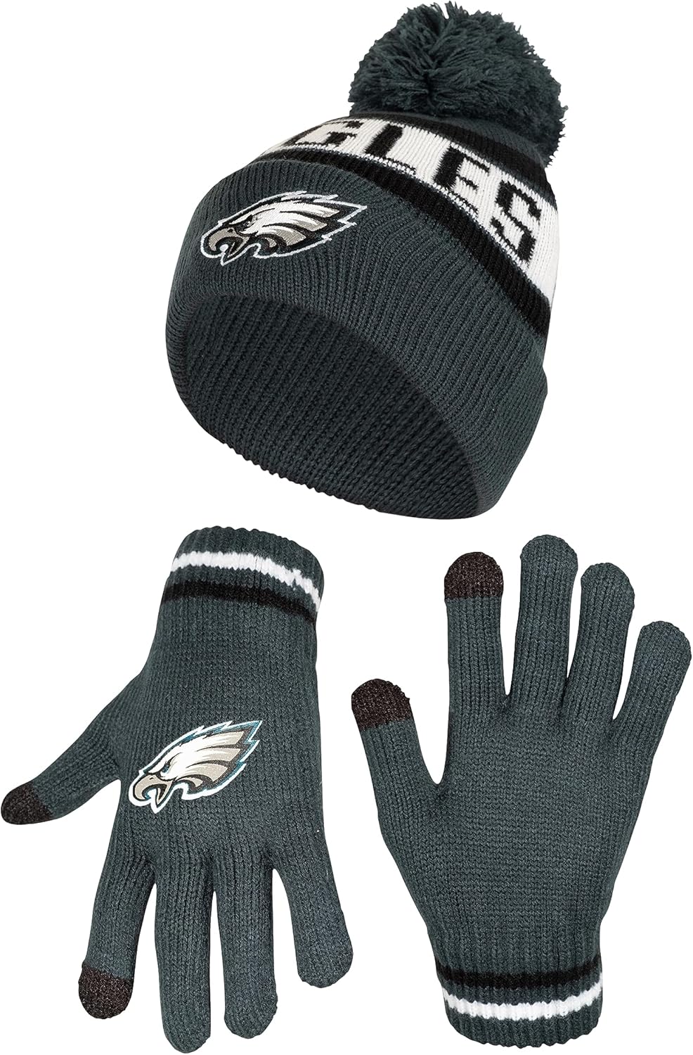 Ultra Game Youth NFL Official Super Soft Winter Beanie Knit Hat With Extra Warm...