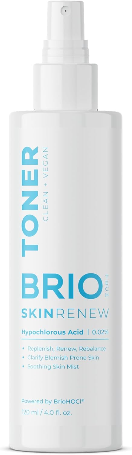 BRIOTECH Skin Renew Toner, Hypochlorous Acid Spray Topical Skin Spray for Face a...