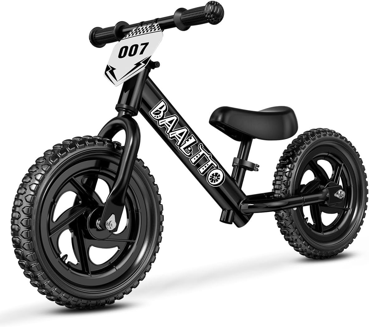 Toddler Balance Bike 2 Year Old,Age 2 to 5 Years, 12-Inch Kids Bike with Customi...