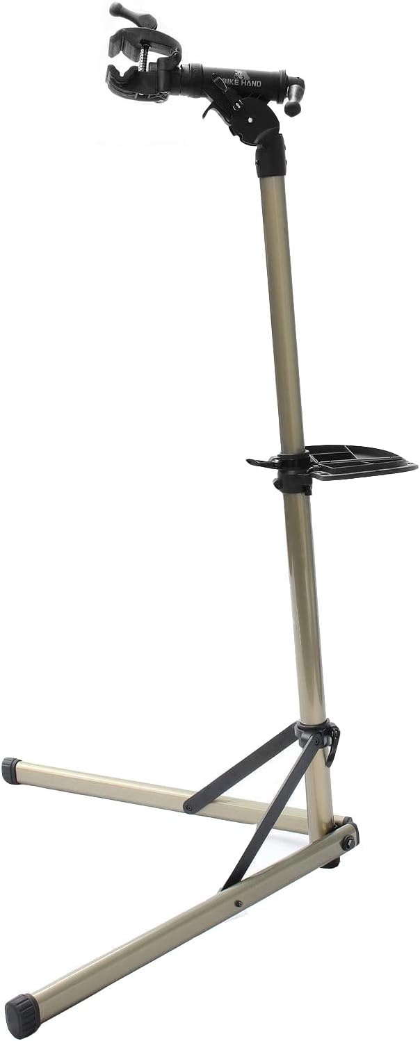 BikeHand Bike Repair Stand - Home Portable Bicycle Mechanics Workstand - for Mou...