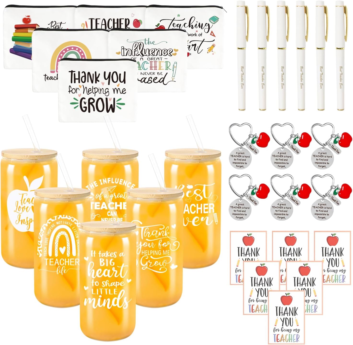 30 Pcs Teacher Appreciation Gift Set - Best Teacher Gifts, Back to School Gifts,...