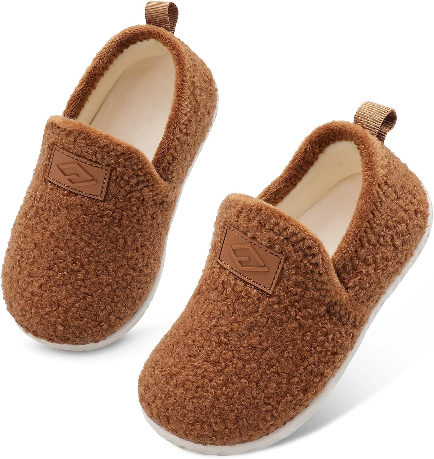 Lefflow Toddler Slippers Boys Girls House Shoes Slip on Baby Sock Shoes Lightwei...