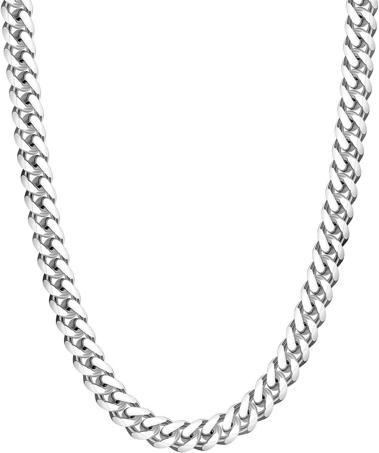 Evegfts Gold Chain | Silver Chain Men, 3.5/5/6/9/12MM Mens Chain Necklace Miami...