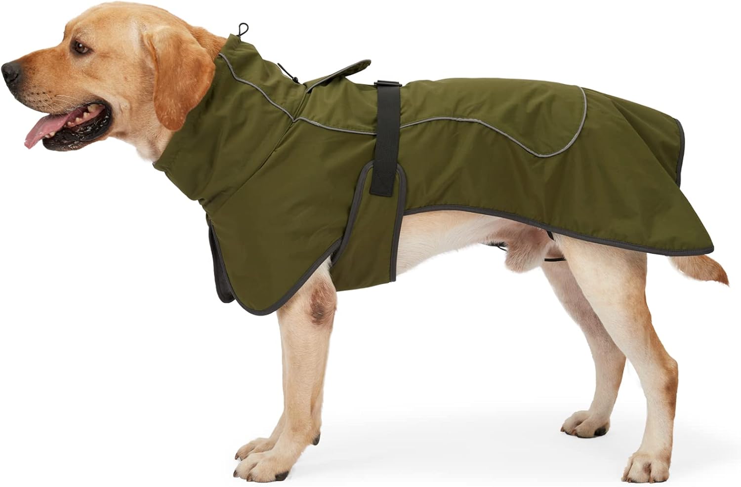 HEYWEAN Dog Jacket Waterproof Dog Coat Cold Weather Reflective Jacket with Soft...