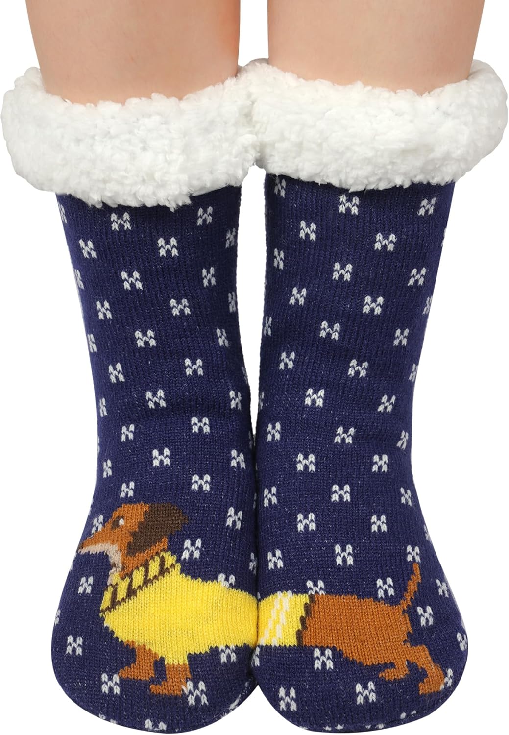 Fluffy Slipper Socks Women, Thermal Bed Warm Winter Cosy Socks for Women, Ladies...