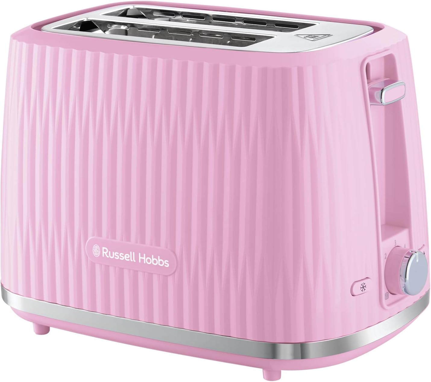 Russell Hobbs Eden 2 Slice Toaster (6 Browning settings, High lift feature, Froz...