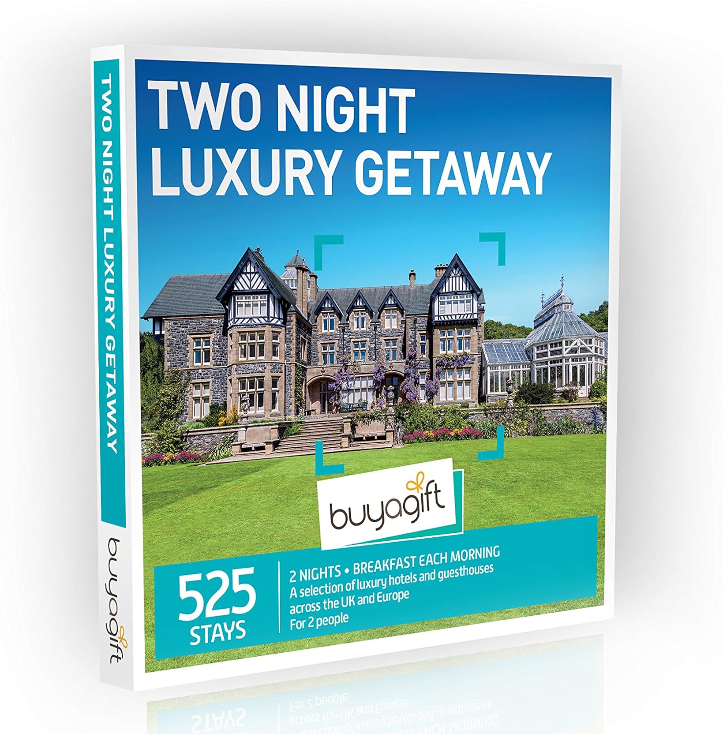 Buyagift Two Night Luxury Getaway Gift Experience Box - 525 luxury two night bre...