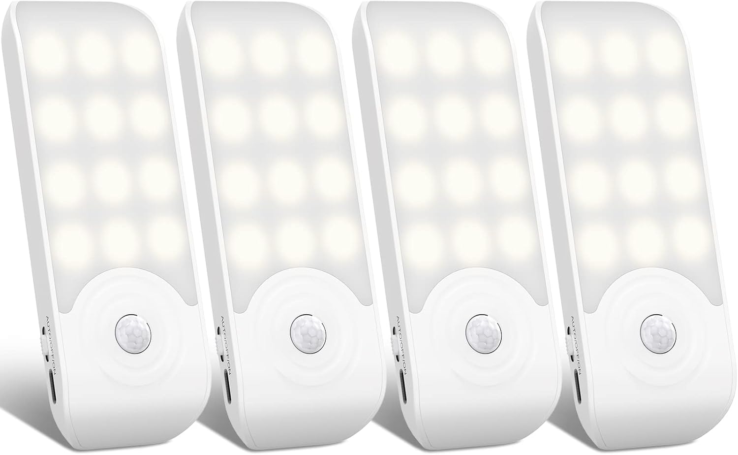 TEAMPD Motion Sensor Lights Indoor, USB Rechargeable Night Light with 3 Modes, C...