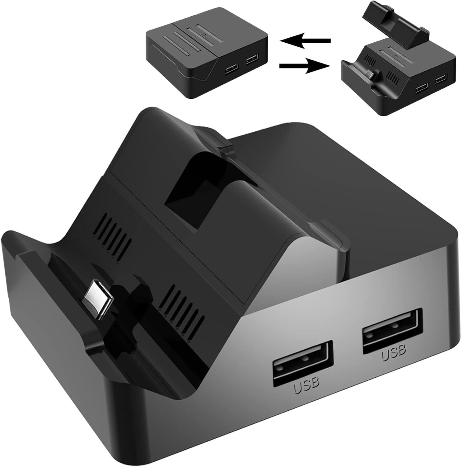 Switch Dock, Docking Station for Nintendo Switch/Switch OLED Charger, Portable C...