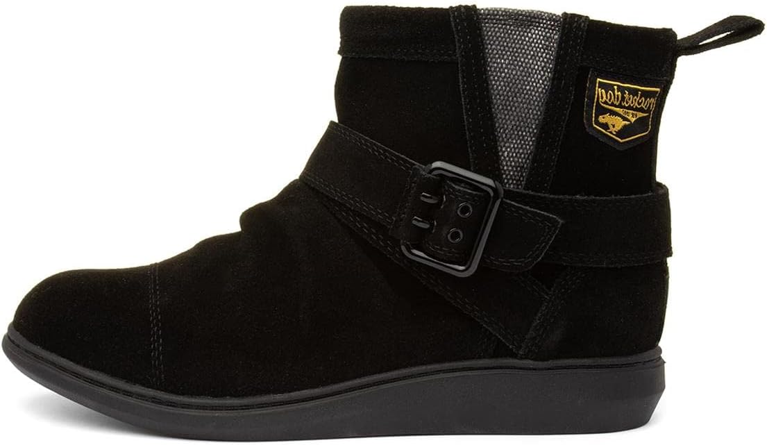 Rocket Dog Mint Womens Black Suede Ankle Boot 7 UK Black