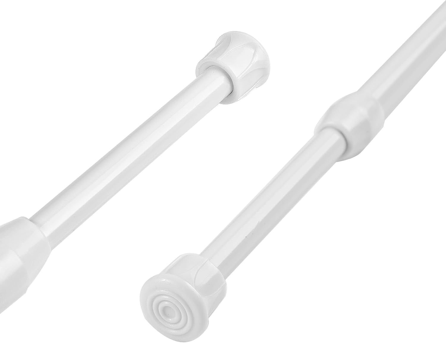 Aluminium Extendable Telescopic Net Voile Shower Curtain Tension Rod Pole Bath C...