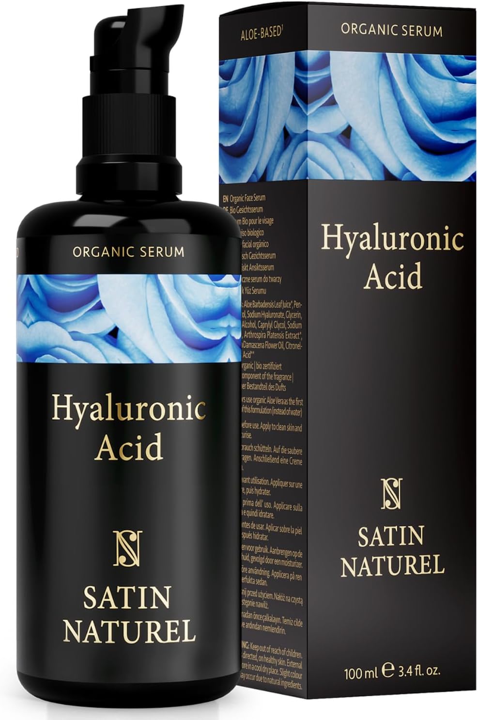 Hyaluronic Acid Serum for Face 100ml, Face Serum Skincare for a Rejuvenated Skin...