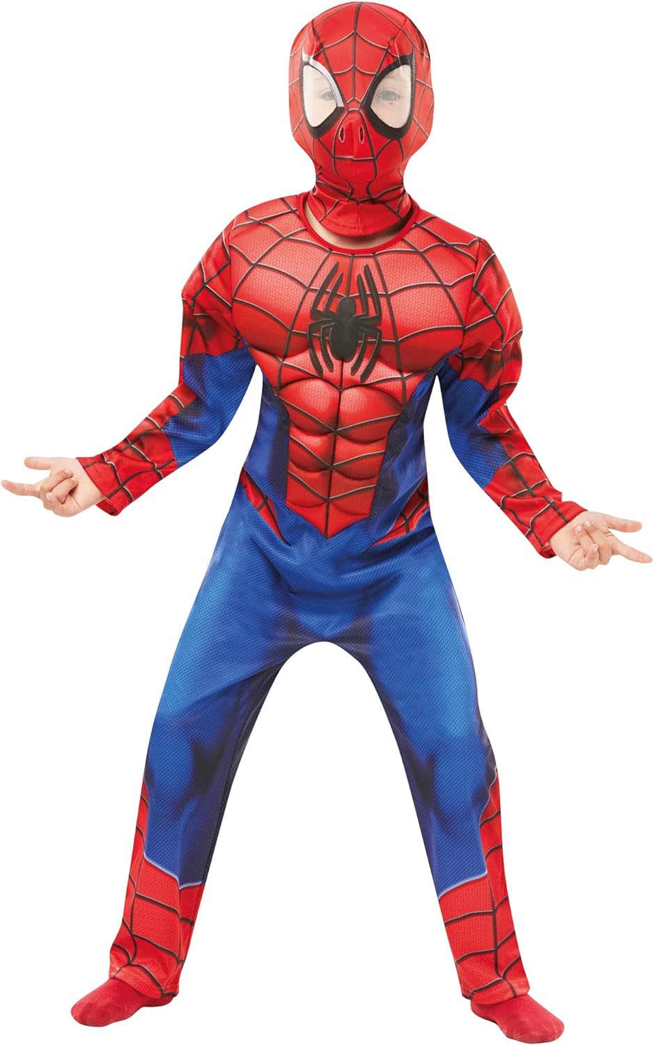 Rubie's Official Marvel Spider-Man Deluxe Childs Costume, Kids Superhero Fancy D...