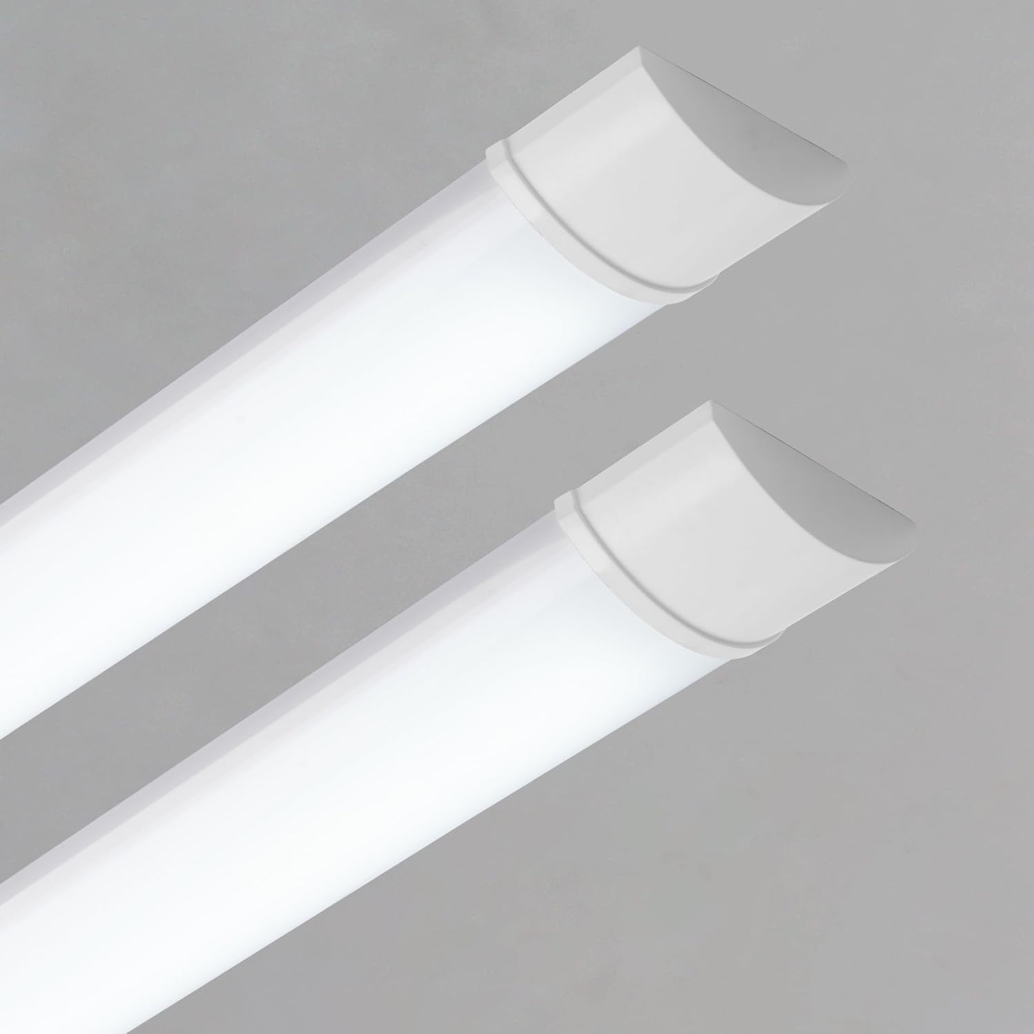 Sundertech LED Light Batten 4FT, Integrated Tube Light 4FT 1.2m 3750lm 6500K Col...