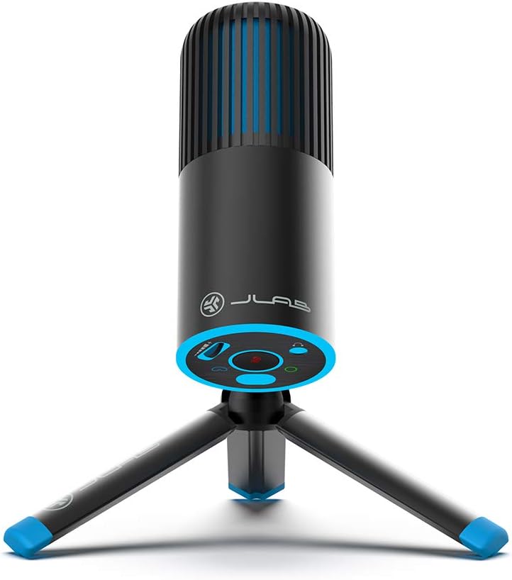 JLab Talk Go USB Microphone - PC Mic, Podcast, Condenser Microphones for Streami...