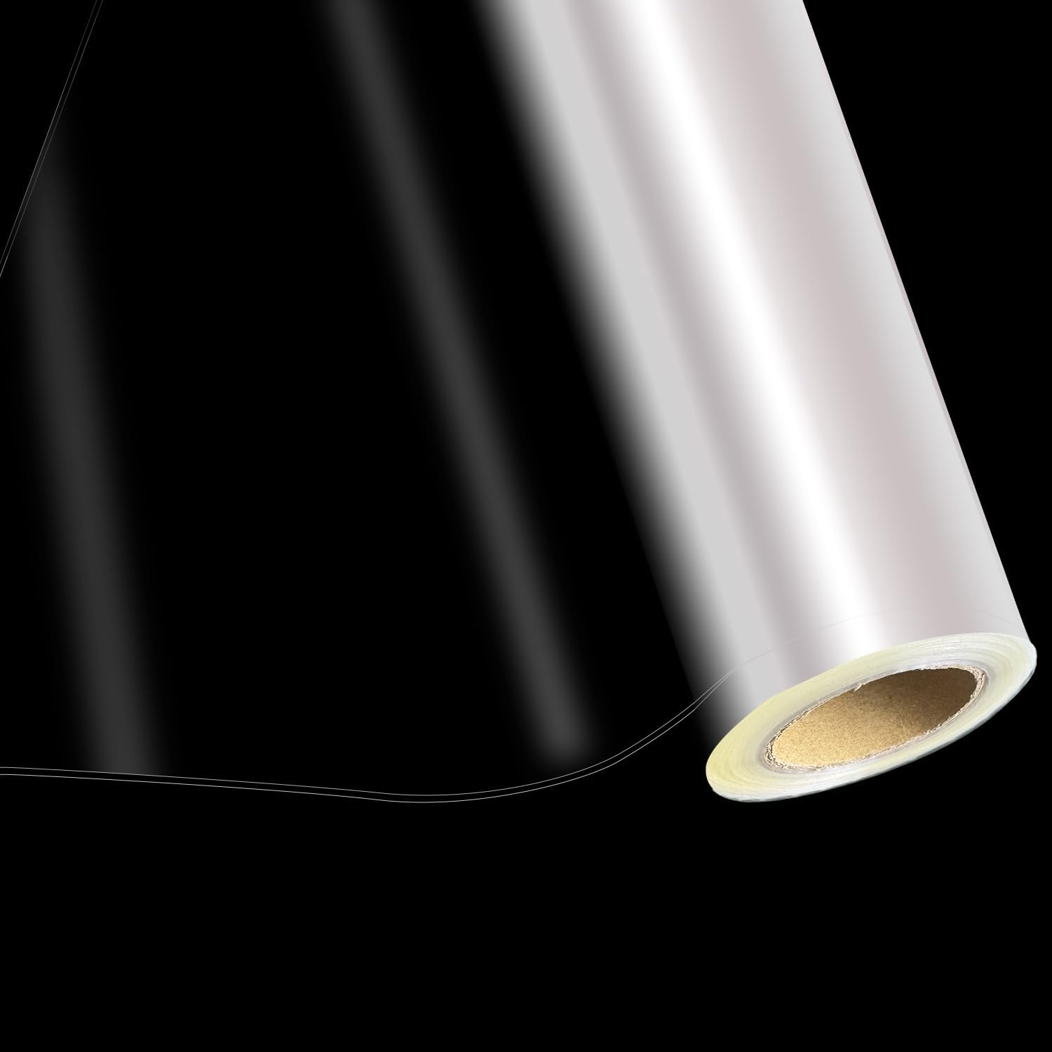 Double Folded 20m×84cm Cellophane Wrapping Roll, Clear Cellophane Wrap Roll for...