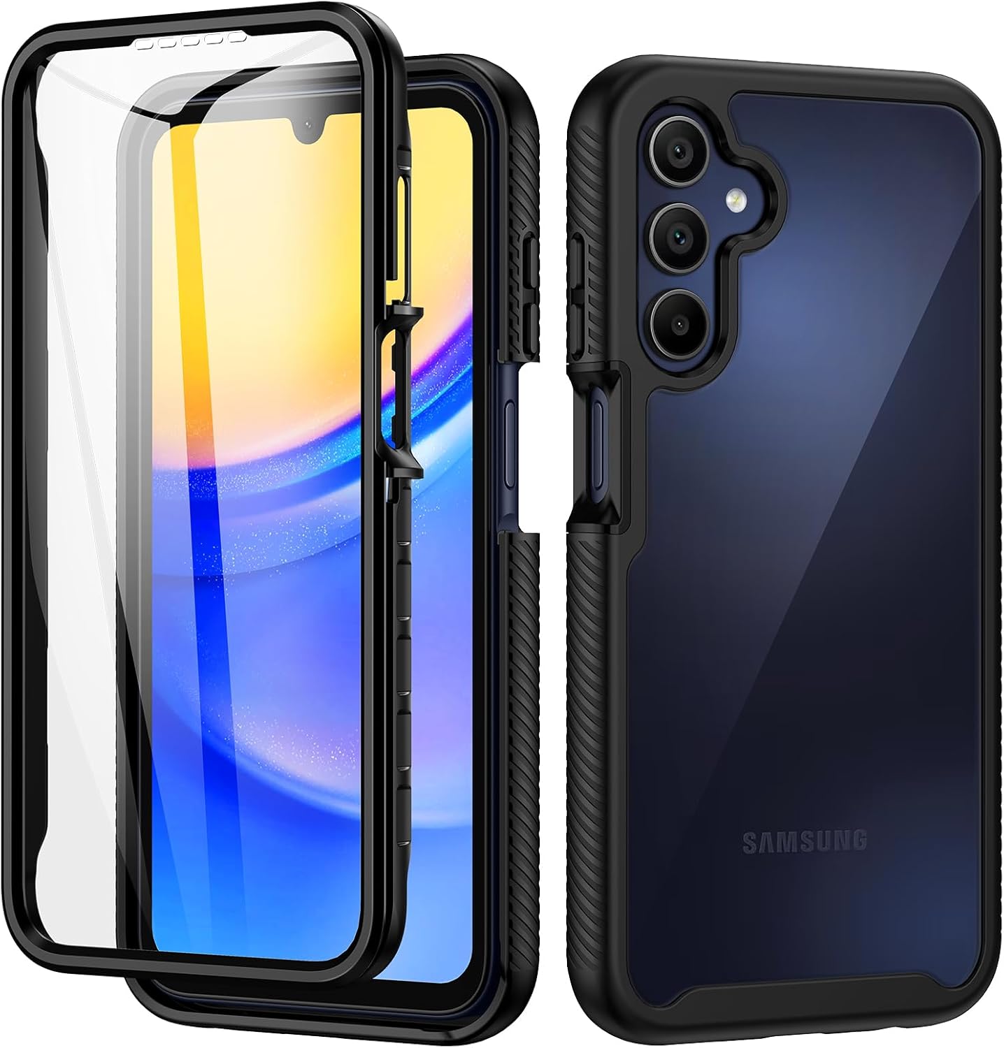 seacosmo for Samsung A15 Case, Galaxy A15 Case [with Screen Protector] Full Body...