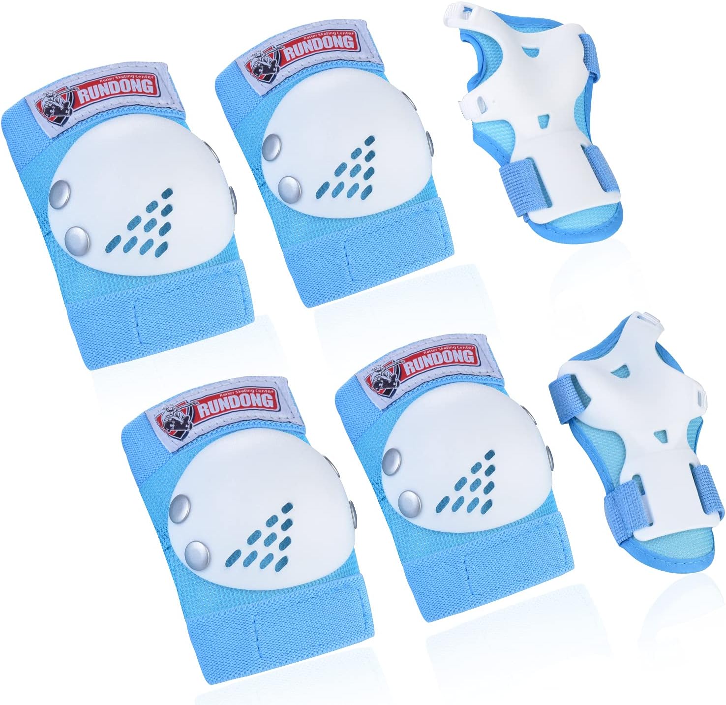 Youth/Kids Knee Pads Elbow Pad Wrist Guards Protective Gear Set for 3-15 Years C...