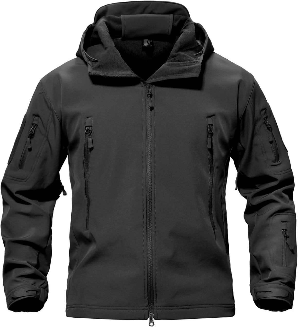 MAGCOMSEN Men's Waterproof Tactical Jackets Winter Outdoor Hiking Softshell Jack...