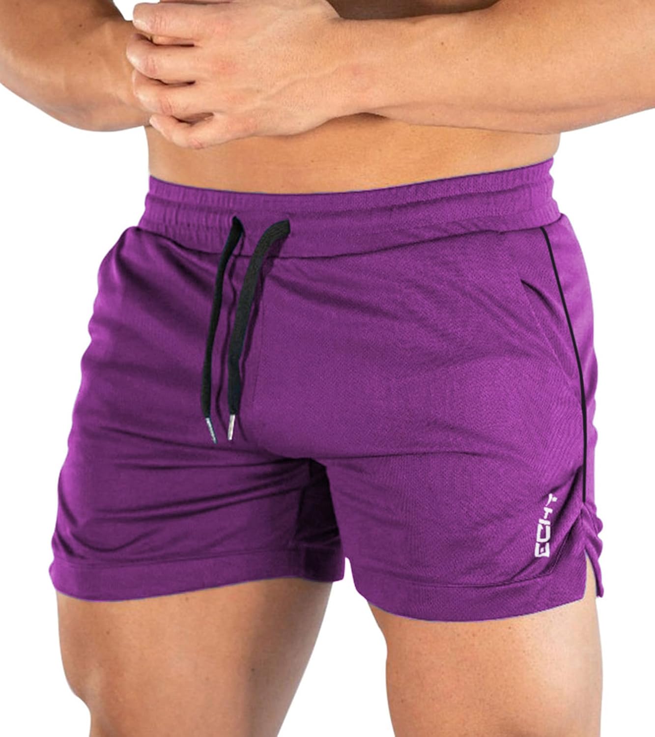 Superora Mens Running Gym Sport Shorts Breathable Outdoor Workout Training Short...
