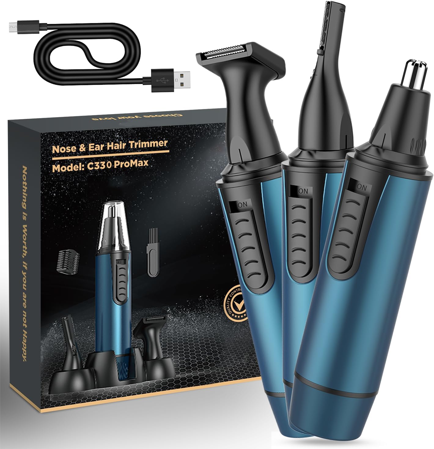 Nose Hair Trimmer for Men 2024 Painless Upgrade Nose Trimmer Professional Nose T...