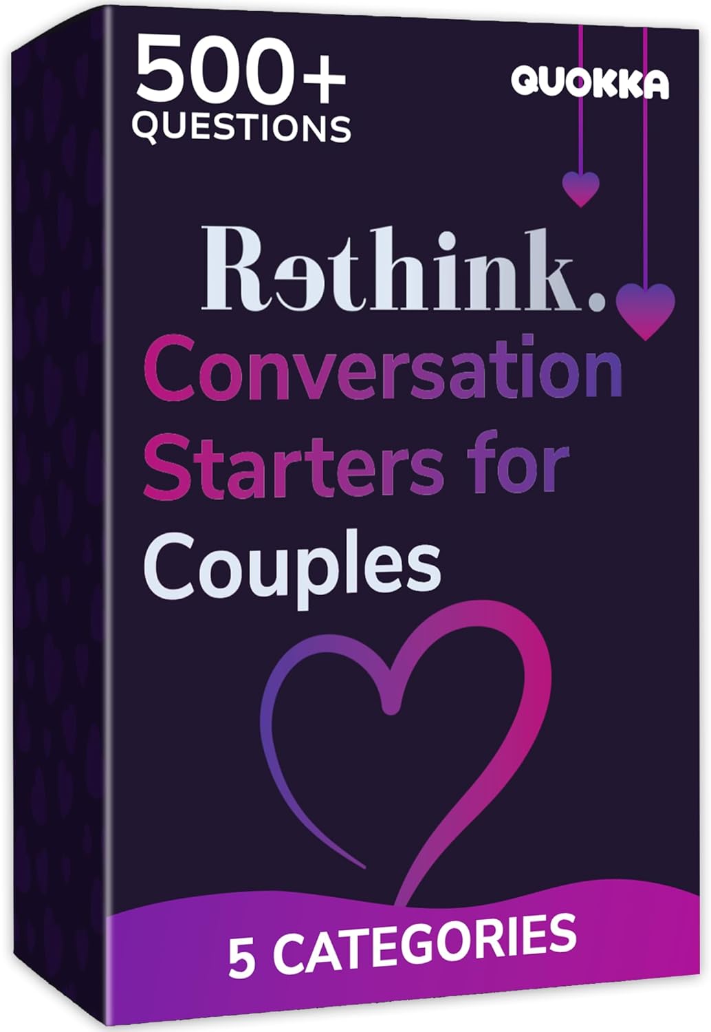 Quokka Conversation Cards for Couples Game - 100 Cards - Know Me Better Question...