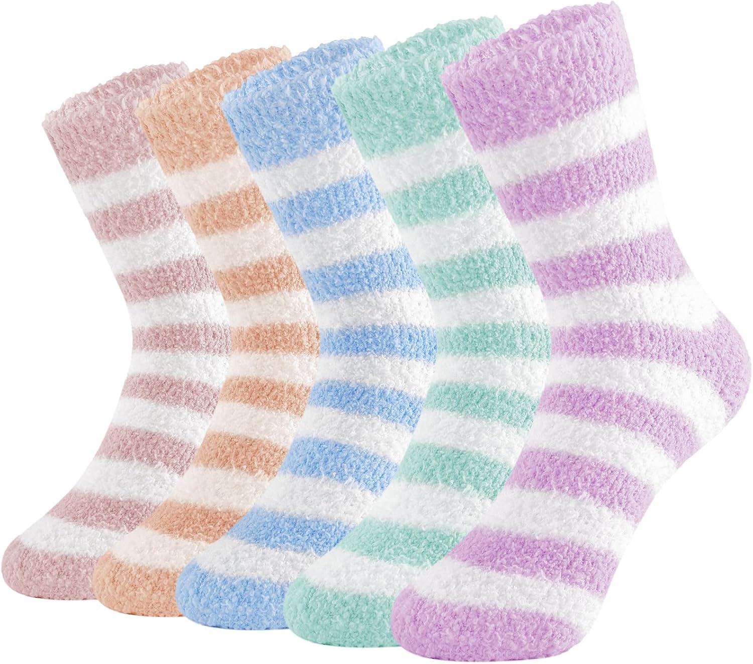 QonLou Fluffy Socks Womens - Bed Socks for Women Warm Cosy Ladies Socks - Gifts...