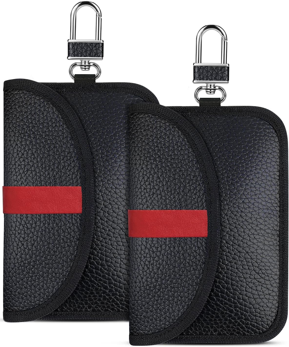 Faraday Pouch for Car Keys, LAFEGIFT 2 Pack Car Key Signal Blocking Pouch, Keyle...