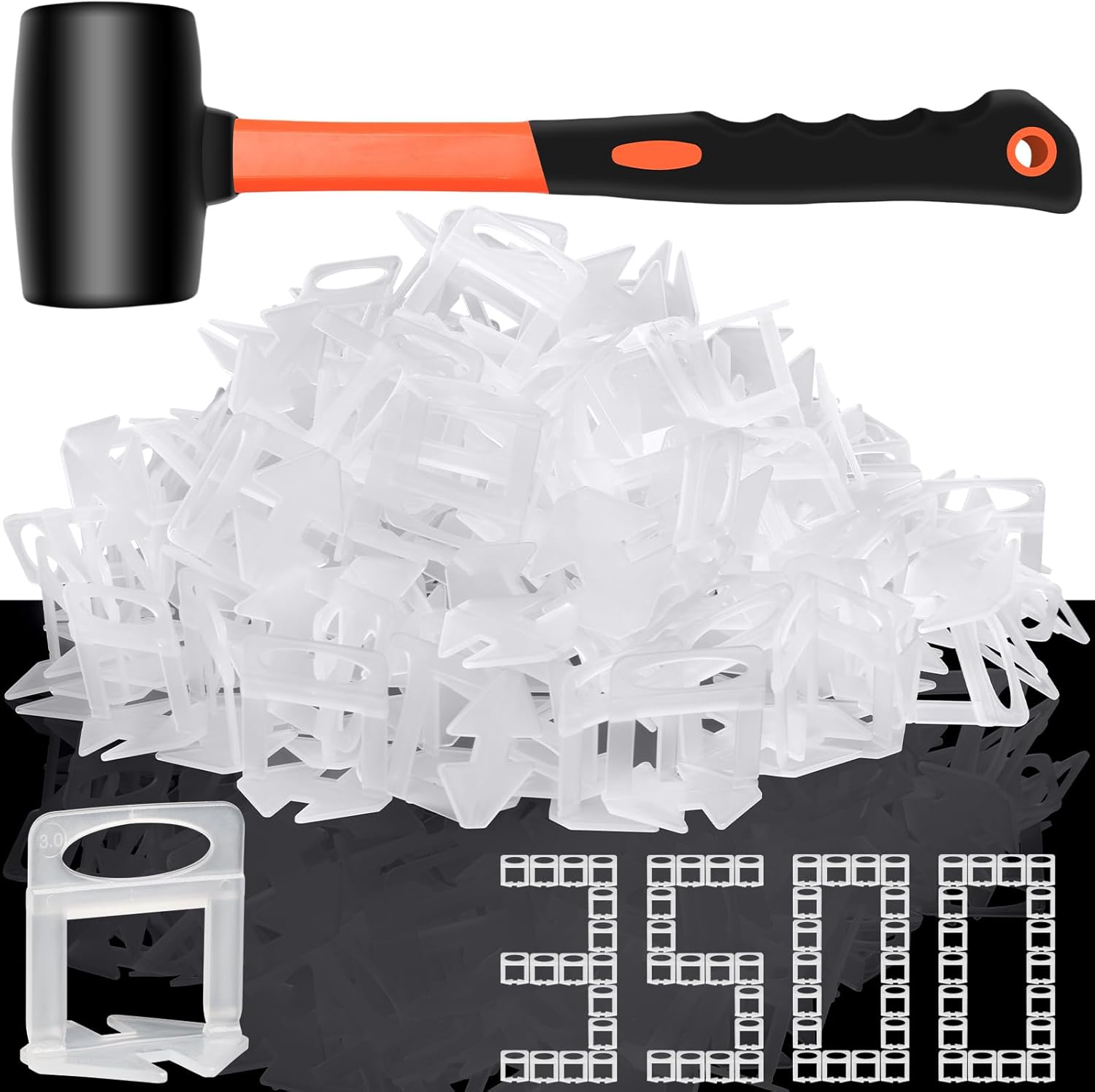 DGSL Tile Leveling System, Tile Spacers Clips Tile Tools, Tile Installation Tool...