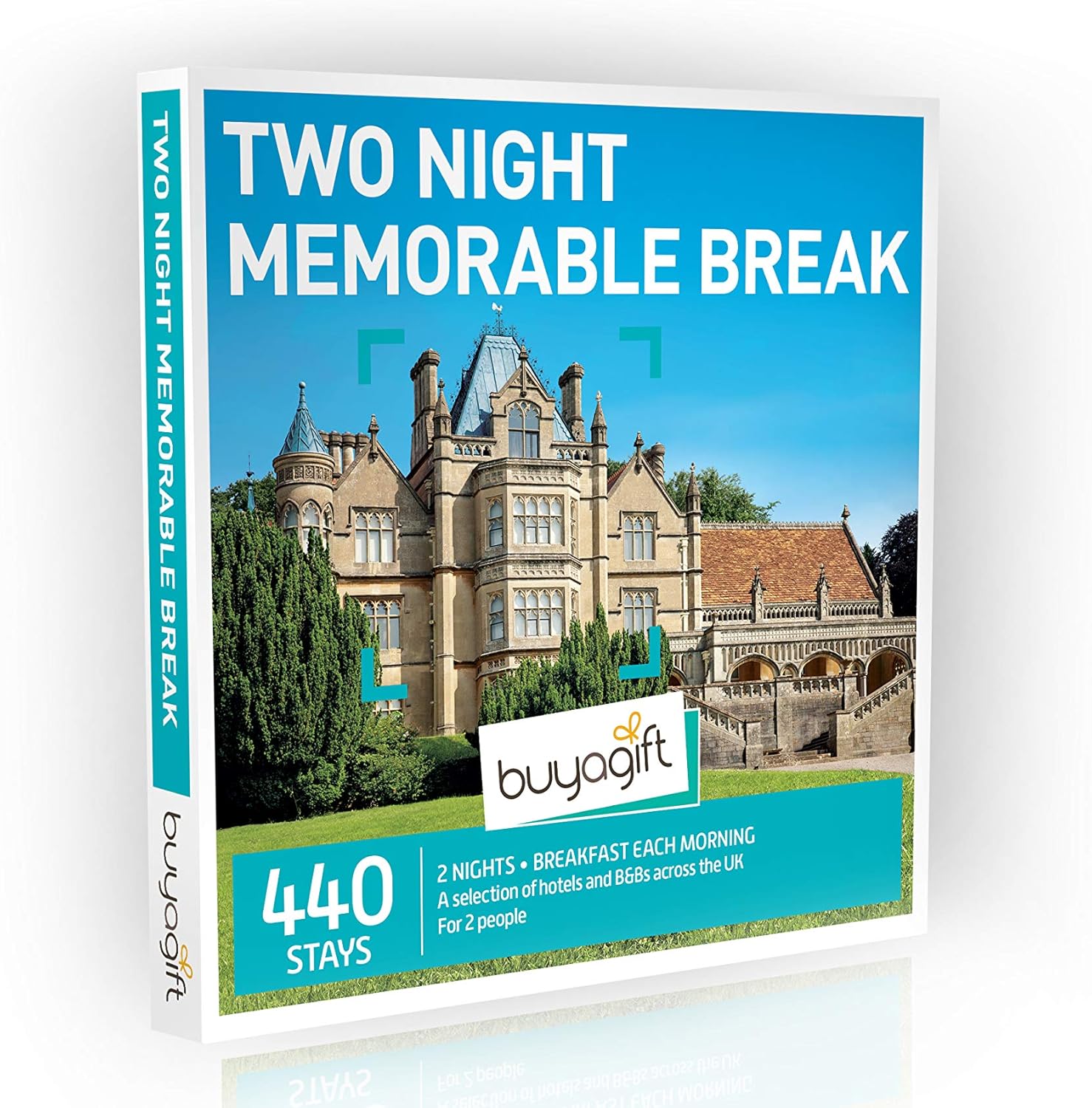 Buyagift Two Night Memorable Break Gift Experience Box - 440 two-night breaks in...