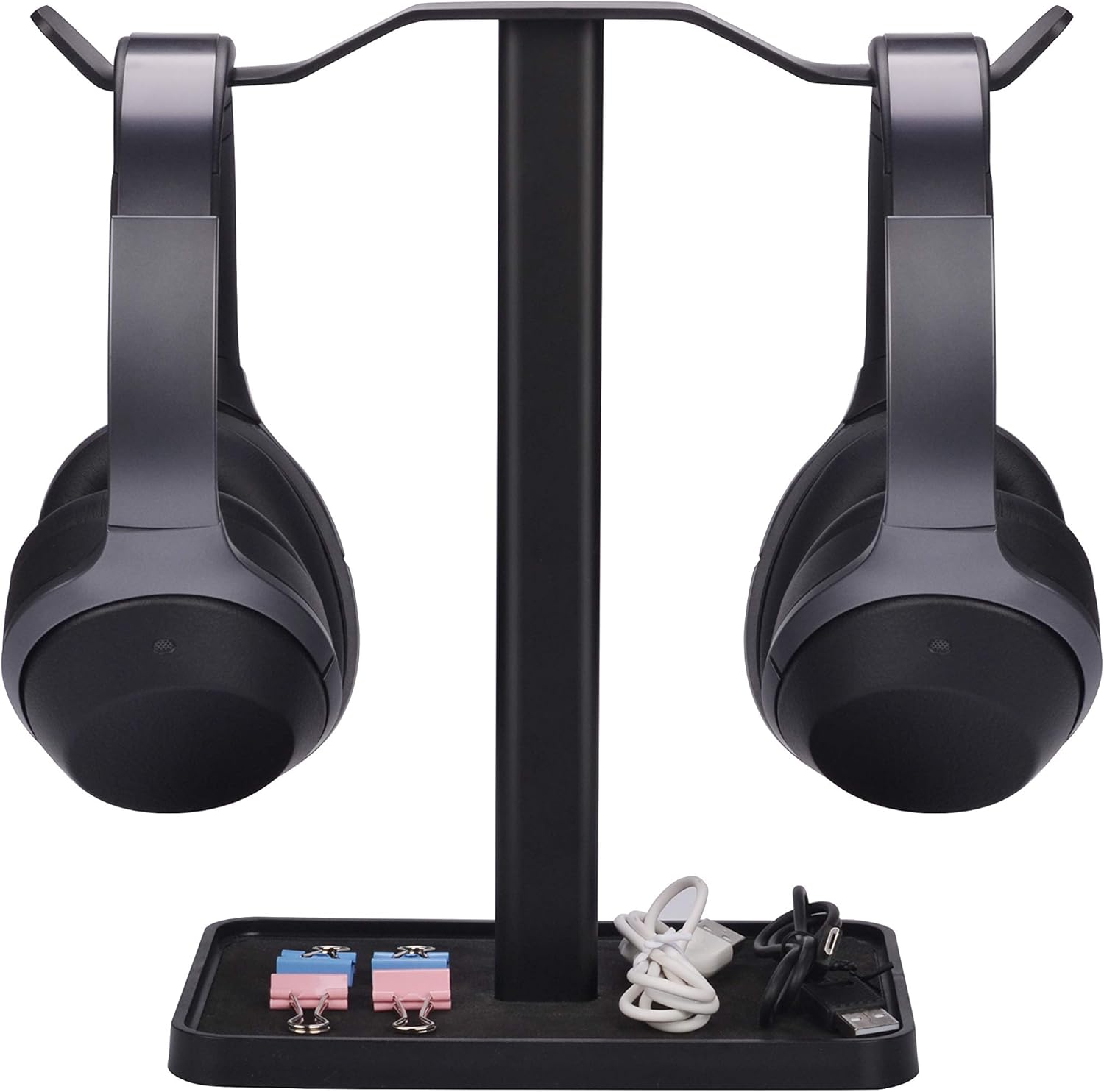 Avantree [Super Stable Neetto Dual Headphones Stand for Desk, Gaming Headsets Ho...