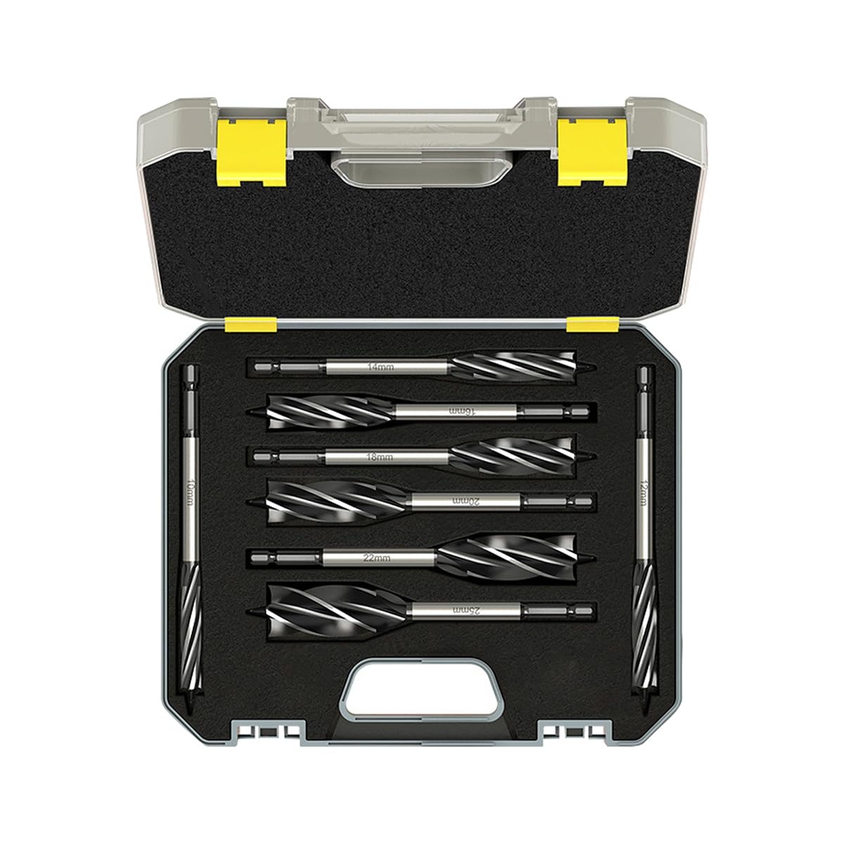 Meccion Wood Drill Bit Set 8pcs Professional Self...