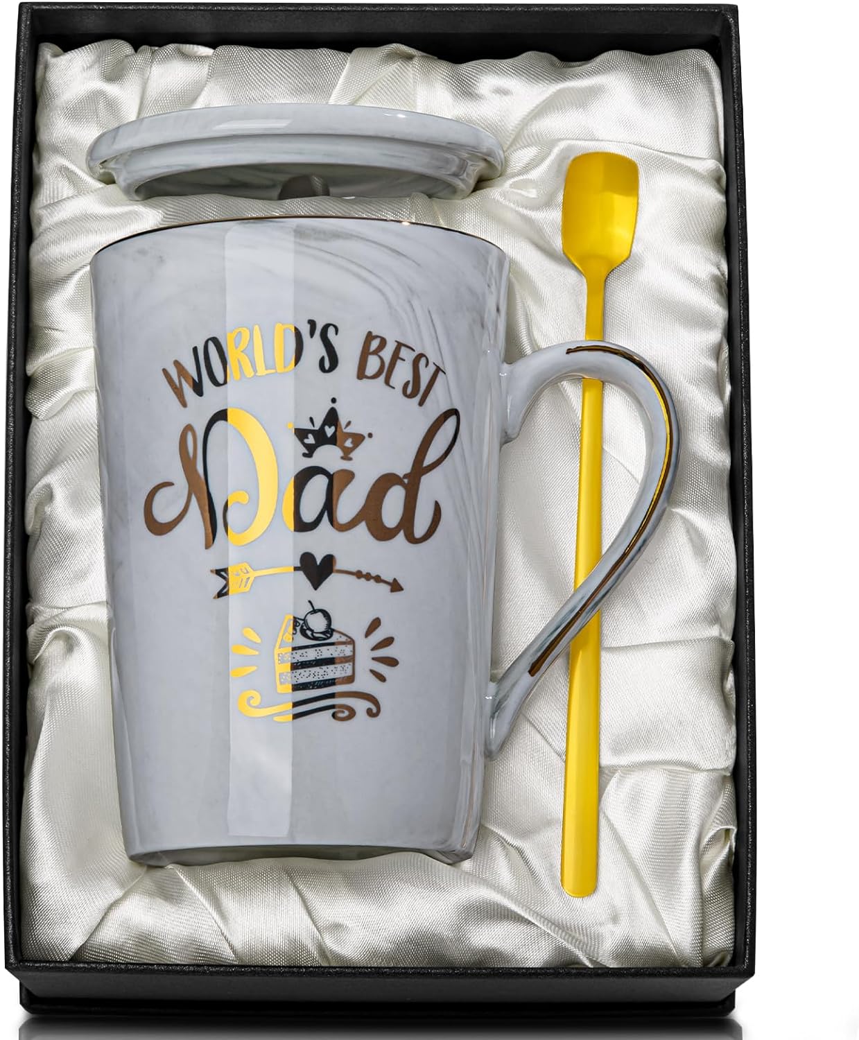 Dad Birthday Christmas Gifts for Dad from Daughter Son - World's Best Dad - Dadd...